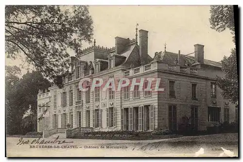 Cartes postales Bruyeres le Chatel Chateau de Morionville