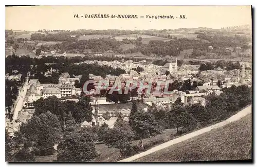 Cartes postales Bagneres de Bigorre Vue generale