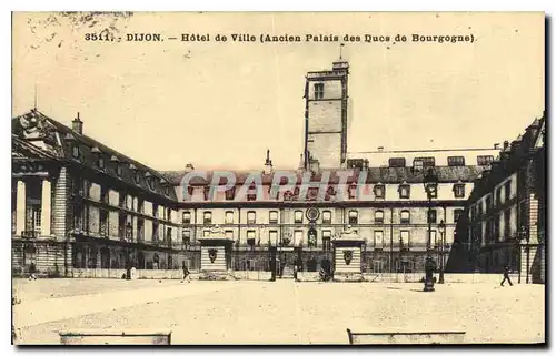 Ansichtskarte AK Dijon Hotel de Ville Ancien Palais des Ducs de Bourgogne