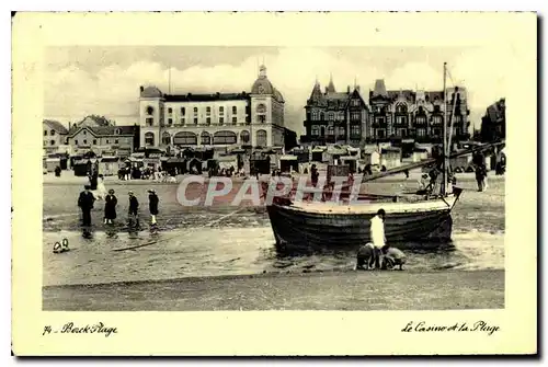 Cartes postales Berck Plage Le Casino Bateaux