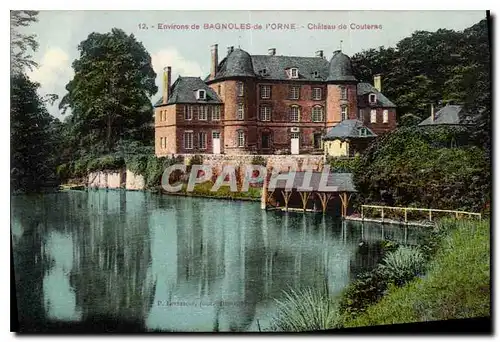 Cartes postales Environs de Bagnoles de l'Orne Chateau de Couterac