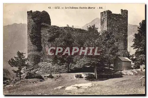 Cartes postales Luz Le Chateau Sainte Marie