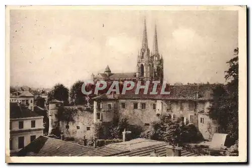 Cartes postales Bayonne Chateau d'euu et la Cathedrale