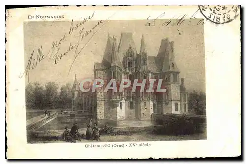 Ansichtskarte AK En Normandie Chateau d'O Orne