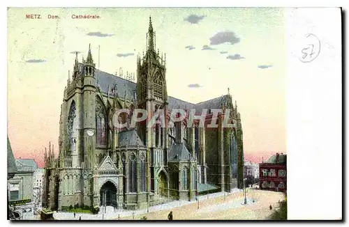 Cartes postales Metz Cathedrale