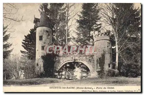 Cartes postales Luxeul les Bains Haute Saone Porte du Chene