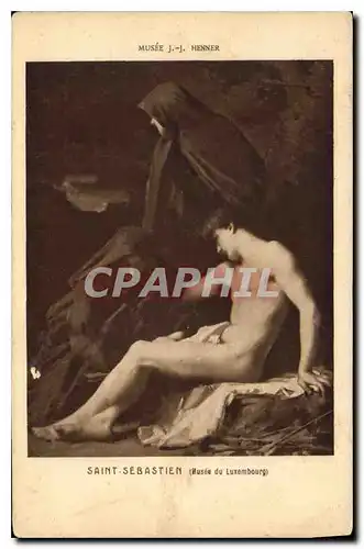 Cartes postales Musee JJ Henner Saint Sebastien Musee du Luxembourg