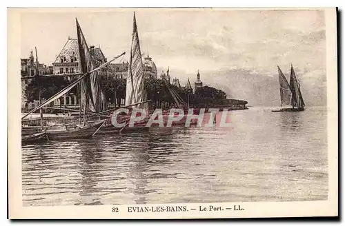 Cartes postales Evian les Bains Le Port