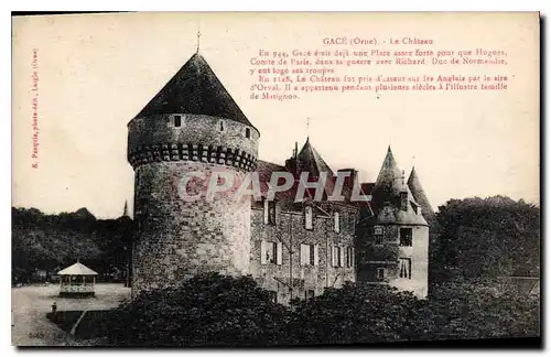 Cartes postales Gace Orne Le Chateau