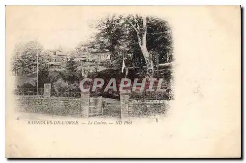 Cartes postales Bagnoles de l'Orne Le Casino