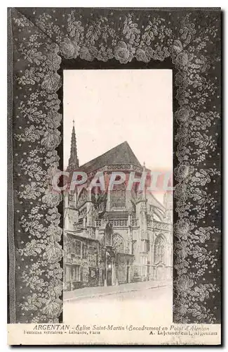 Cartes postales Argentan Eglise Saint Martin