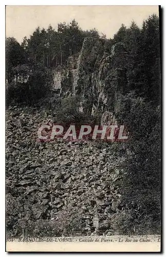 Cartes postales Bagnoles de l'Orne Cascade de Pierre Le Roc au Chien