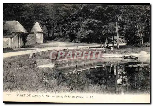 Cartes postales Foret de Compiegne Etang de Sainte Perine