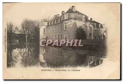 Cartes postales Sarthe Malicorne Le Chateau