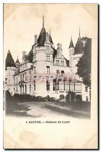 Ansichtskarte AK Sarthe Chateau du Luart