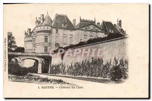 Cartes postales Sarthe Chateau du Lude