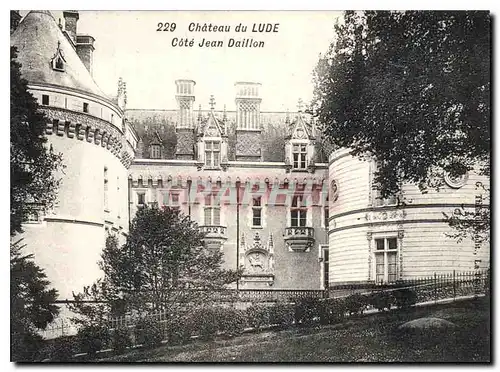 Cartes postales Chateau du Lude Cote Jean Daillon