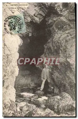 Cartes postales Douarnenez Grottes de la Plage du Pas