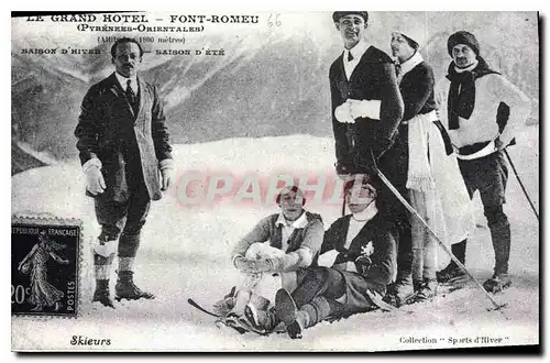 REPRO Le Grand Hotel Font Romeau Pyrenees Orientales