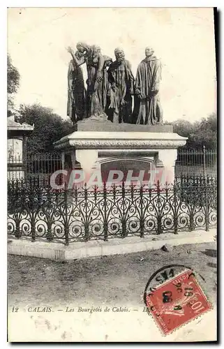 Ansichtskarte AK Calais Les Bourgeois de Calais