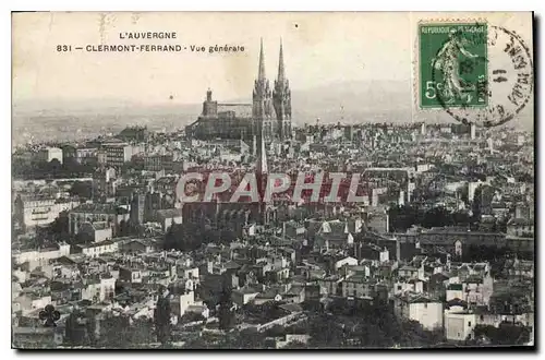 Cartes postales Clermont Ferrand Vue generale