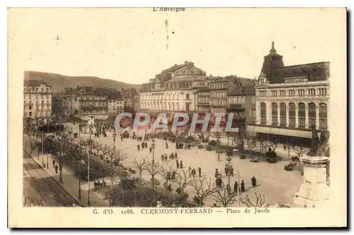 Cartes postales L'Auvergne Clermont Ferrand Place de Jaude