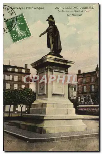 Cartes postales Clermont Ferrand Le Statue du General Desmix par Nanteuil