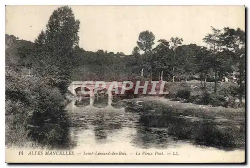 Cartes postales Alpes Mancelles Saint Leonard des Bois Le Vieux Pont