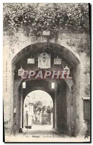 Ansichtskarte AK Dinan La Porte Saint Louis