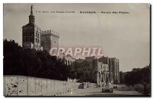 Cartes postales Avignon Palais des Papes