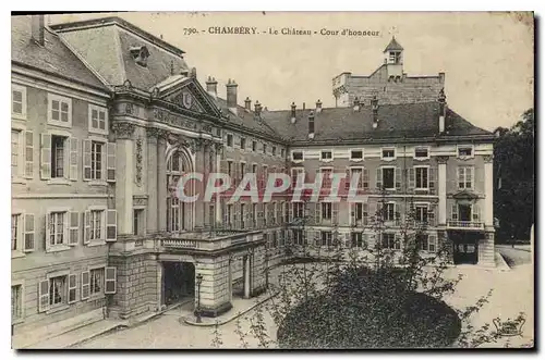 Ansichtskarte AK Chambery Le Chateau cour d'honneur