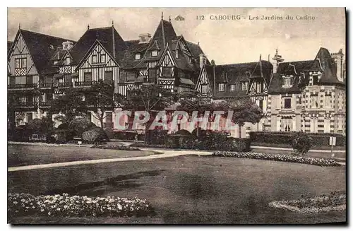 Cartes postales Cabourg Les Jardins du Casino