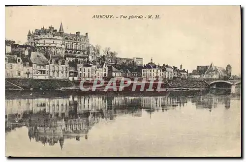 Cartes postales Amboise Vue generale