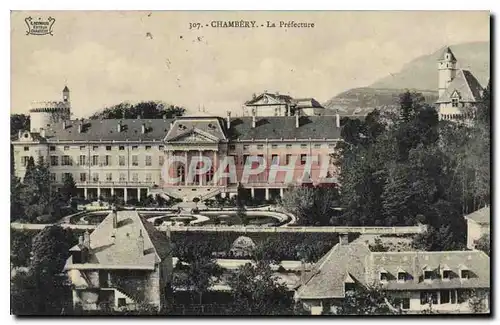 Cartes postales Chambery La Prefecture