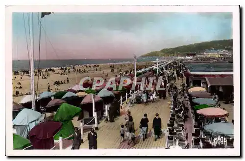 Ansichtskarte AK Deauville La Promenade des Planches