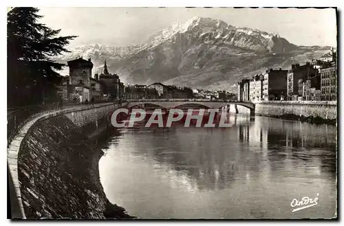 Cartes postales Grenoble Les quais de l'Isere et le Maucherette