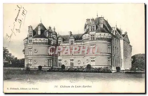 Ansichtskarte AK Chateau du Lude Sarthe