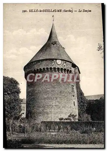 Cartes postales Sille le Guillaume Sarthe Le Donjon