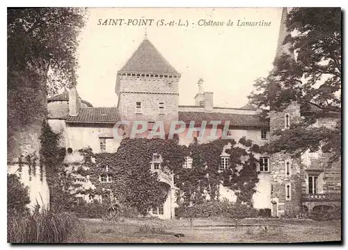 Cartes postales Saint Pon S et L Chatea de Lamartine