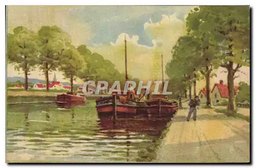 Cartes postales Bateau Peniche