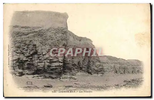 Cartes postales Luc sur Mer Les Falaises