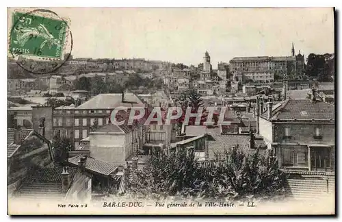 Cartes postales Bar le Duc Vue generale de la Ville Haute