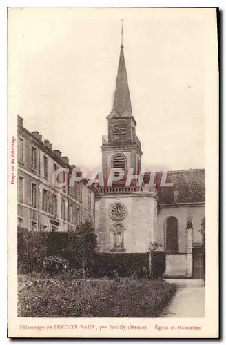 Ansichtskarte AK Pelerinage de Benoite Vaux par Souilly Meuse Eglise et Monastere