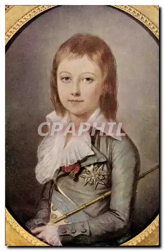 Ansichtskarte AK Kucharski Alexandre Ecole polonaise Portrait de Luis XVII Versailles Chateau