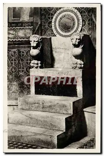 Cartes postales Roma S Maria in Cosmedin Sedia Episcopale