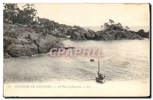 Cartes postales Corniche de l'Esterel La Baie de Figerette