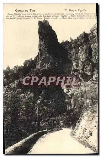 Cartes postales Gorges du Tarn Roque Aiguille