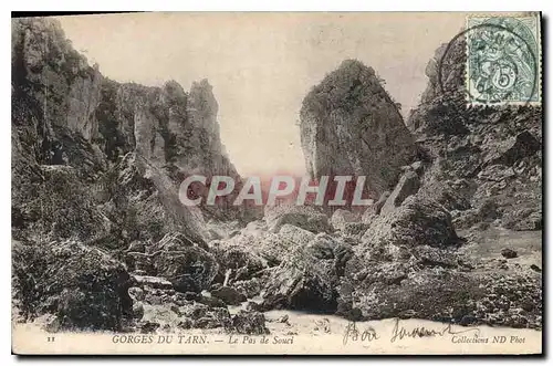 Cartes postales Gorges du Tarn Le Pas du Souci