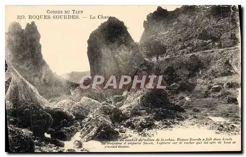 Cartes postales Gorges du Tarn Roques Sourdes Le Chaos