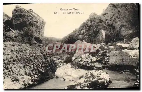 Cartes postales Gorges du Tarn Le Pas de Soucy